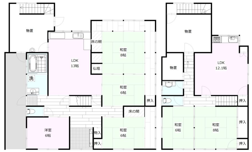 富益町 中古住宅